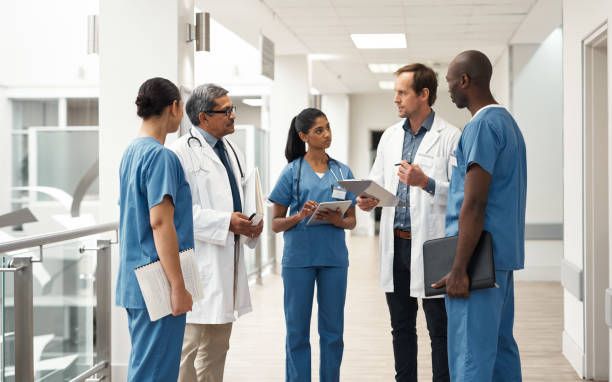 An independent practice's clinical staff reviewing a patient case together